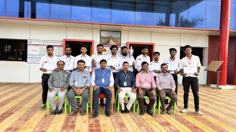 Our Mechanical Engineering Students Secured Prize at 'YANTRA' State Level Engine Assembly Competition held at GMIT, Davangere.